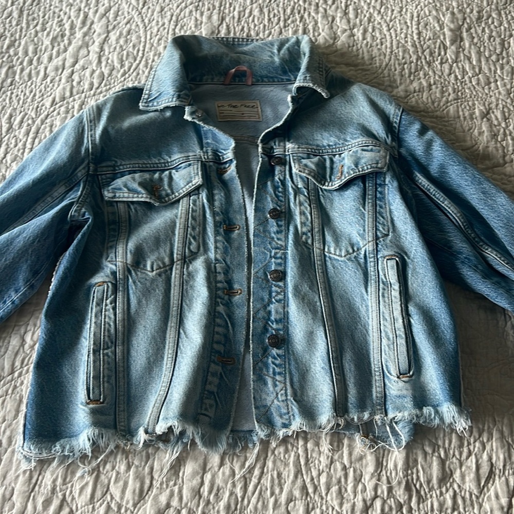 We The Free denim jacket